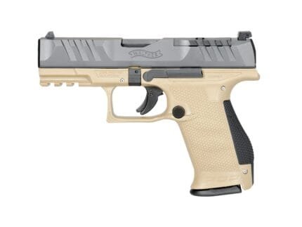 WALTHER ARMS PDP 9MM CPT 4" BLK/TAN OR 10+1