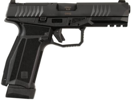 Arex Delta Gen 2 L OR Handgun 9mm Luger 17(1)&19(1)rd Magazines 4.5" Barrel Black