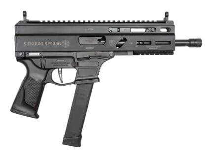 Grand Power Stribog SP9G3 Handgun 9mm Luger 30rd Magazines(3) 8" Barrel -Uses Glock Style Magazines