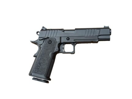 Tisas 1911 Duty B9R Double Stack Handgun 9mm Luger 17rd Magazine 5'' Barrel  Black Cerakote RMS/c Optic