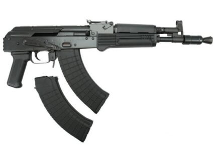 Pioneer Arms Polymer Hellpup PRO AK Handgun 7.62x39 30rd Magazines(2)11.7" Barrel with Picatinny Rail Forged Trunnion