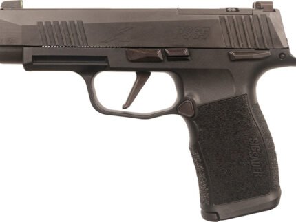 P365XL, 9mm, 3.7" Barrel OR, MS, Black, (2) 10-rd