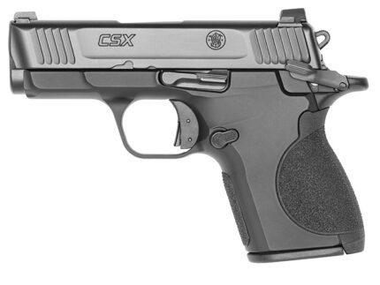 S&W CSX 9mm MA 10Rd White Dot Sight, MS, Blk
