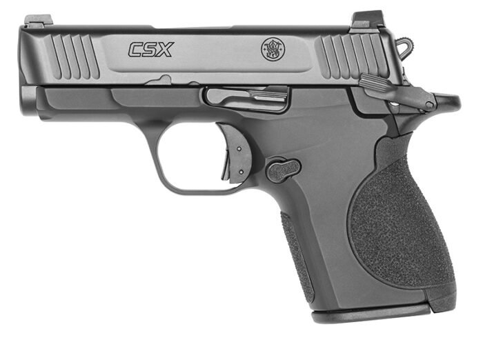 S&W CSX 9mm MA 10Rd White Dot Sight, MS, Blk