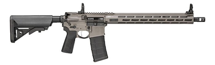 Saint Victor AR-15, 5.56 16"  M-Loc Tung Grey