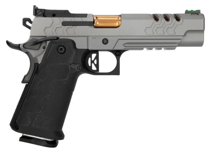 2K11 Stainless Trgt 9mm 5" OR SS/Blk 1/17&2/20