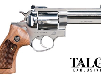 GP100 357Mag 4"S Full bbl shroud TALO