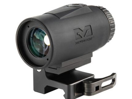 Mepro MMX4 4x Micro Magnifier w Integrated Side Flip Adaptor