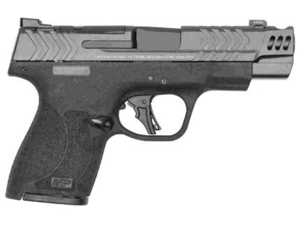 S&W PC M&P 9 Shield Plus Carry Comp Handgun 9mm Luger 10rd Magazines(2) 4" Barrel  Thumb Safety