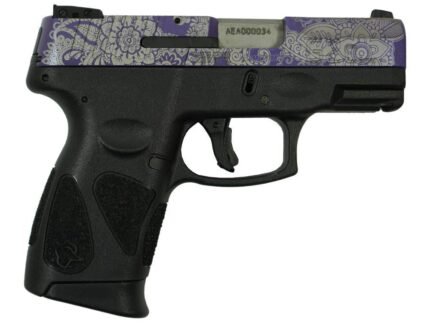 Taurus G2C "Purple Paisley" Handgun 9mm Luger 12rd Magazines(2) 3.2" Barrel