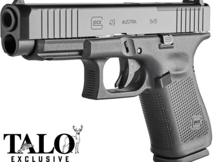 49 MOS w/FS 4.5" Blk G19 / G17 TALO 15RD