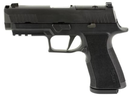 P320 XTEN Carry Comp 10mm 3.8" Blk (2) 15-rd