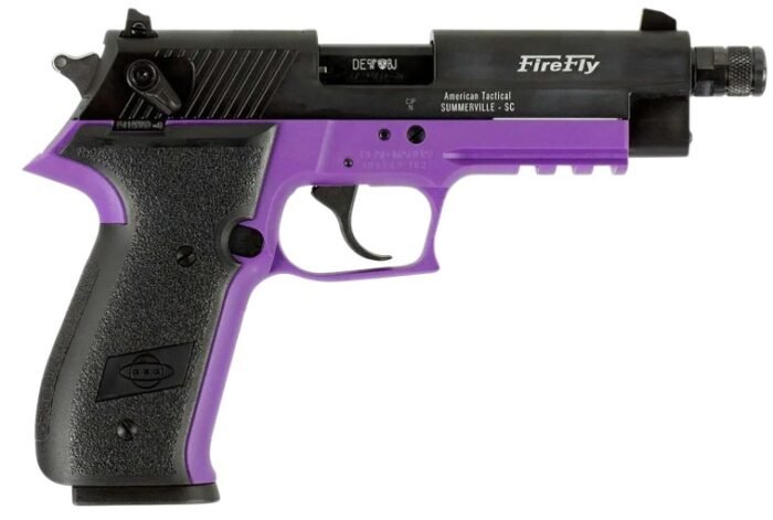 GSG FireFly HGA .22LR 4.9" TB Purple 13-rd