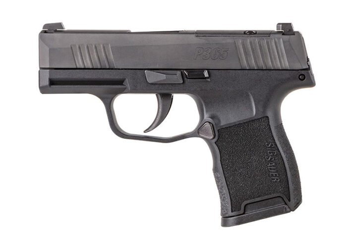 P365 Nitron 380AUTO 3.1" Blk NS MS 10rd