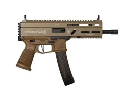 Grand Power Stribog SP9A3 Pistol - FDE | 9mm | 8" Threaded Barrel | 30rd