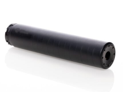 Dead Air Silencers Primal Multipurpose Direct Thread Suppressor .458 to .338 Lapua Stainless Steel  Black Finish 5/8-24