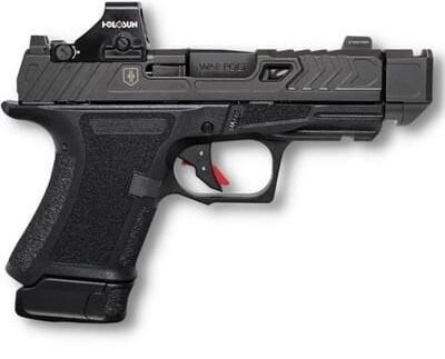Shadow Systems CR920P War Poet Handgun 9mm Luger 10rd Magazines(2) 3.75" Fluted Black Barrel Holosun 507K