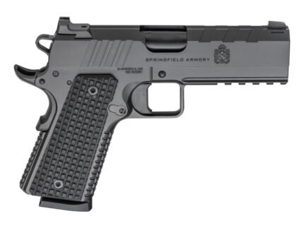 Springfield Armory 1911 Emissary Handgun .45 ACP 8rd Magazines (2) 4.25" Barrel Black