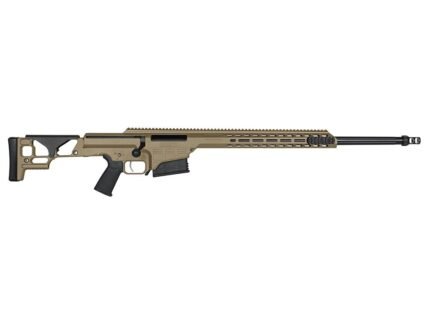 Barrett SMR MRAD Fixed Stock Rifle .308 Win 10rd Magazine(1) 24' Fluted Barrel FDE Finish