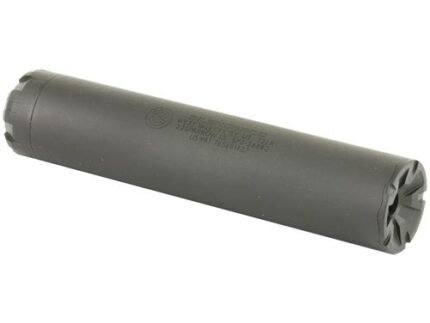 SilencerCo Sparrow 22 Rimfire Suppressor .22LR Stainless Steel Black