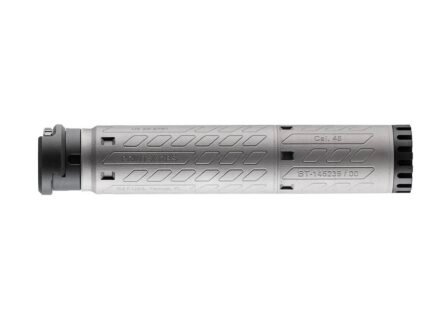 B&T Print-X SMG-M-45 45 Modular Quick Attach Suppressor .45 ACP Titanium Gray