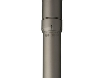 Nosler SR-30 ALTi Suppressor 5/8x24 .30 Cal 7.96" Grey