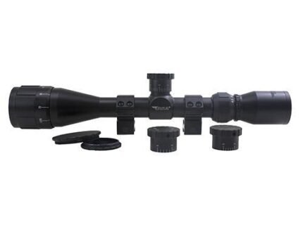 BSA Sweet .22 4-12x Rifle Scope 40mm Adjustable Obj. Dovetail Rings Blister