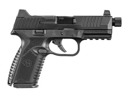 FN 509M Tactical Bundle Handgun 9mm Luger 15rd (1) & 24rd (4) Magazines 4.5" Threaded Barrel Black Optics Ready