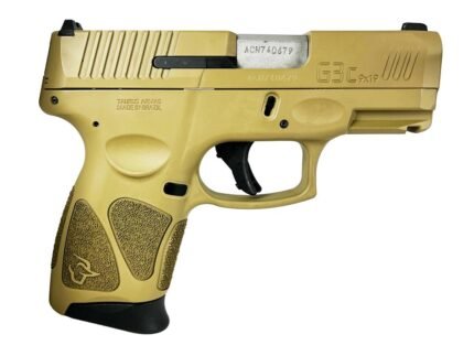 Taurus G3C Handgun 9mm Luger 12rd Magaiznes 3.2" Barrel FDE Slide/FDE Grip