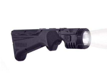 Viridian 4LUX 2K Angled Foregrip with Integrated Tactical Light and SAFECharge 2060 Lumens