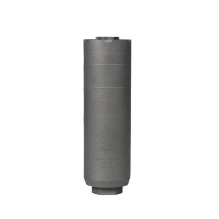 Q Jumbo Shrimp Quick Attach Suppressor 6.5 Creedmoor Titanium 5/8x24  5.7" Length Bead Blast Finish