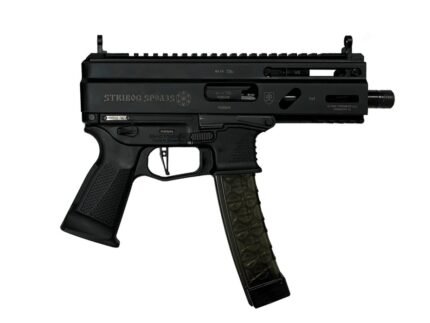 Grand Power Stribog SP9A3S Pistol - Black | 9mm | 5" Threaded Barrel | 30rd