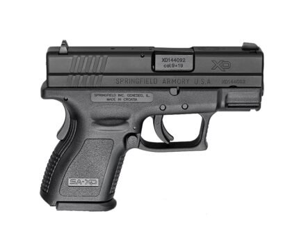 SPRINGFIELD ARMORY XD SUB-COMPACT 9MM BLK 10+1