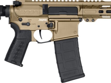 CMMG Banshee Mk4 Pistol - FDE | 300 BLK | 8" Barrel | 7" M-LOK Handguard | SBA3 Arm Brace