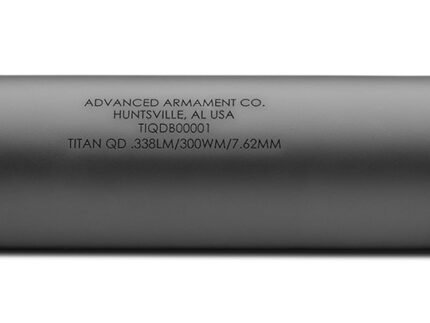 AAC (ADVANCED ARMAMENT) TITAN-QD 338LM BLK SILENCER