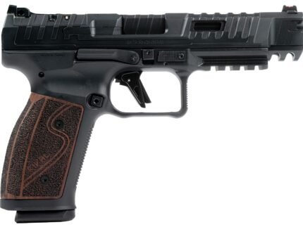 CANIK SFx RIVAL-S Pistol - Black | 9mm | 5" Barrel | 2 - 18rd Mag | Steel Frame | Rosewood Grips