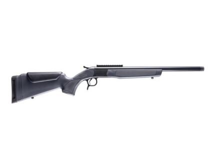 CVA Scout Single Shot Rifle .308 Win 20" Threaded Blued Barrel Grey Stock 0 MOA Pic Rail