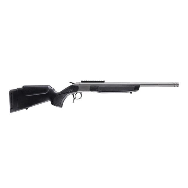 CVA Scout TD Single Shot Rifle .400 Legend 20" Threaded Stainless Barrel Black Stock 0 MOA Pic Rail