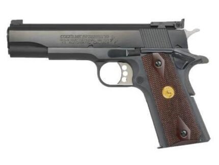 Colt Gold Cup National Match Handgun .38 Super 9rd Magazine 5" Barrel Blued Finish