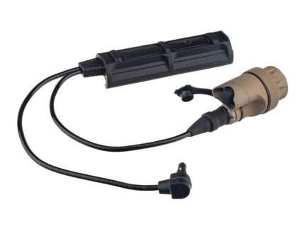 Surefire DS-SR)7-D-IT Weapon Light Switch Waterproof Switch Assembly for Scout Light Weapon Lights & ATPIAL/DBAL Lasers Tan