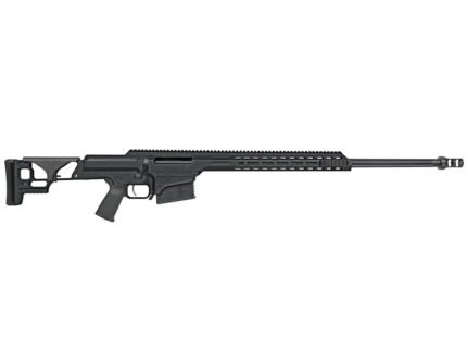 Barrett SMR MRAD Fixed Stock Rifle .338 Norma Magnum 10rd Magazine(1) 26'' Fluted Barrel Black Finish