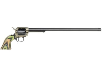 Heritage Rough Rider Handgun .22 LR 6/rd Capacity 16" Barrel Black with Laminate Green Grip