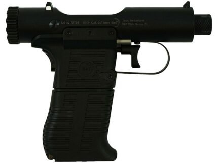 B&T Six9 Bolt Action Handgun 9mm Luger 9rd Magazine 3.5" Barrel Black Suppressor Sold Separately