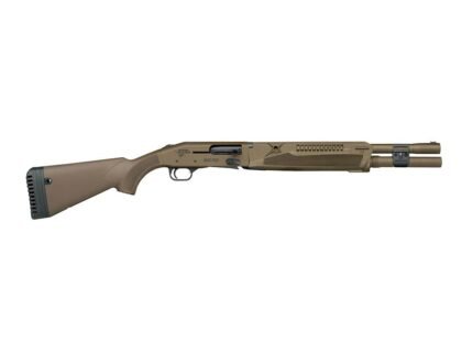 Mossberg 940 Pro Thunder Ranch Shotgun 12ga 7rd Capacity 18.5'' Barrel Optic-Ready FDE/Patriot Brown