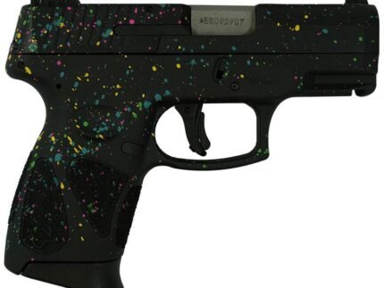 Taurus G2C Custom "Multi-Color Paint Splatter" Handgun 9mm Luger 12rd Magazines (2) 3.2" Barrel