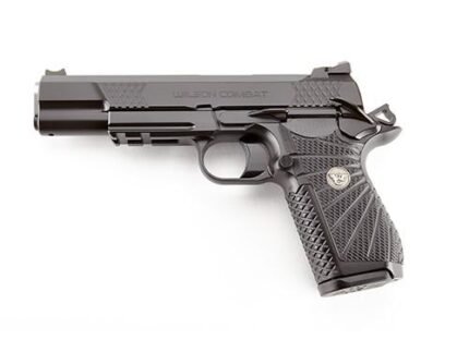Wilson Combat EDC X9L Double-Stack Full-Size Handgun 9mm Luger 15rd Magazines (2) 5" Barrel Black Lightrail Frame