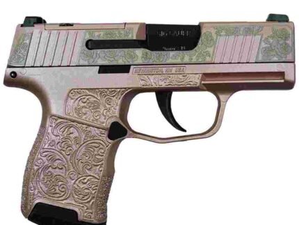 Sig Sauer "Guns & Roses Rose Gold" P365 Optic Ready Handgun 9mm Luger 10rd Magazines(2) 3.1" Barrel X-RAY 3 Sights