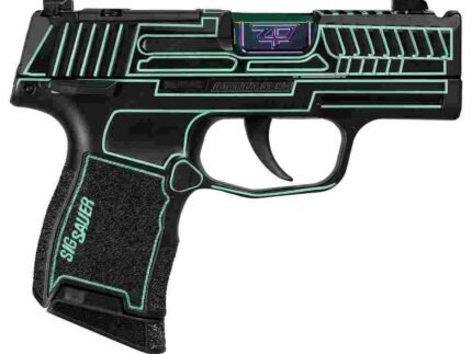 Sig Sauer P365 "Outlander Blue Laser" Handgun 9mm Luger 10rd Magazines(2) 3.1" Spectrum Barrel X-RAY 3 Sights Manual Safety
