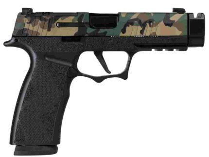 Sig Sauer P365 XMACRO TACOPS "Muilticam" Slide Handgun 9mm Luger 17rd Magazines(3) 3.7" Barrel w/Comp