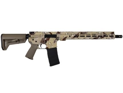 Shark Coast AR Rifle 5.56 NATO 30rd Magazine 16'' Barrel Chocolate Chip with Magpul Furniture